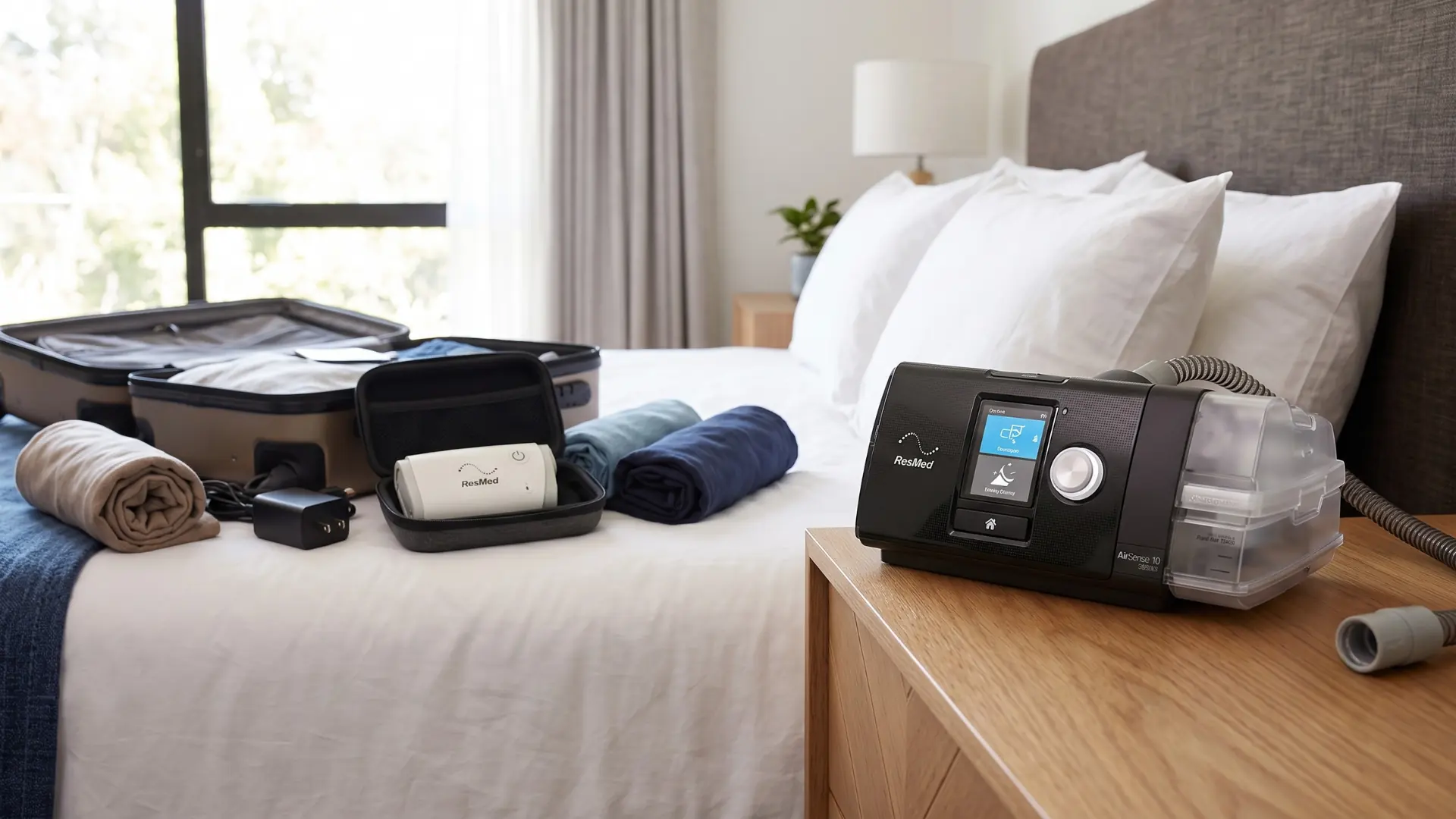 CPAP ResMed en Chile: cómo elegir equipo y mascarilla para apnea del sueño