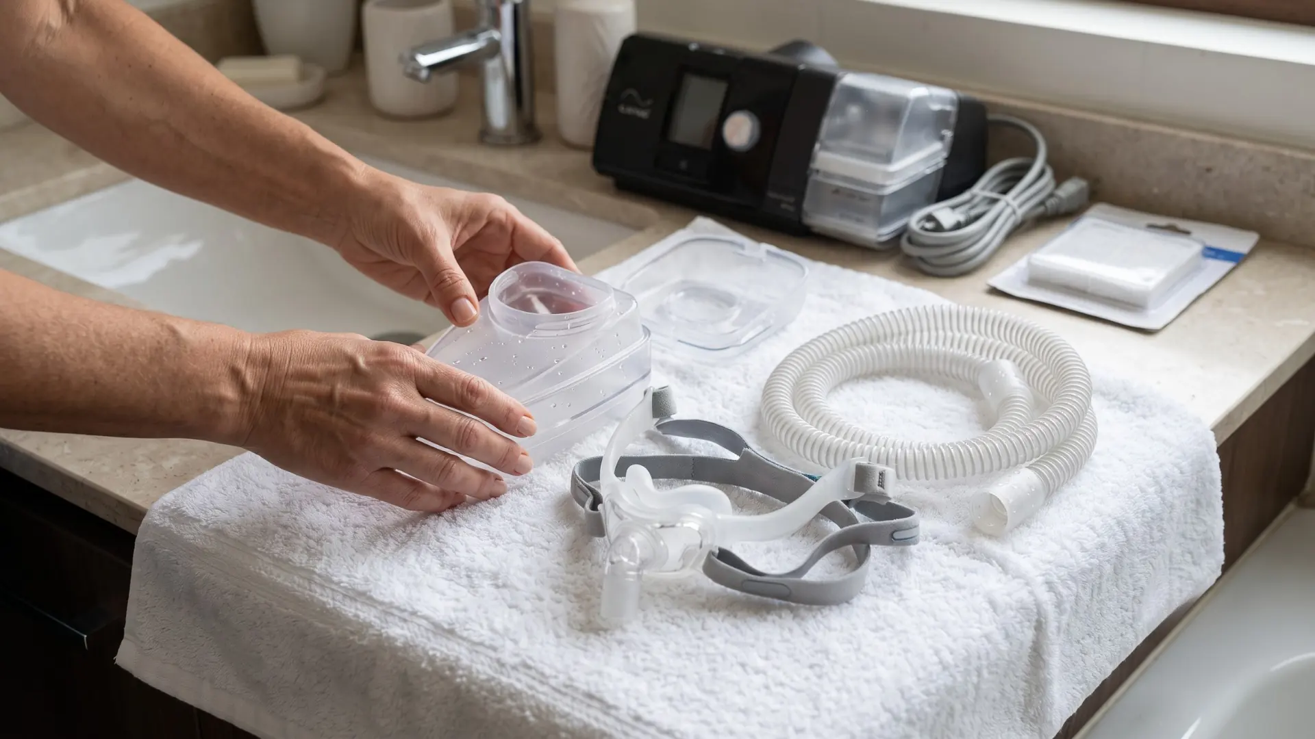 CPAP ResMed en Chile: cómo elegir equipo y mascarilla para apnea del sueño