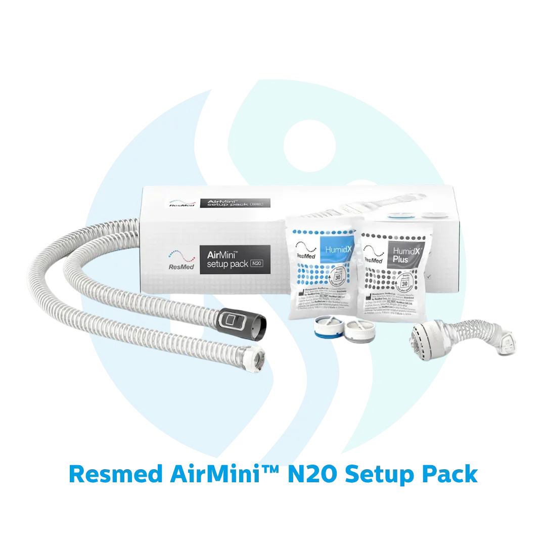 Pack CPAP Resmed AirMini + Setup Pack Mascarilla Nasal N20