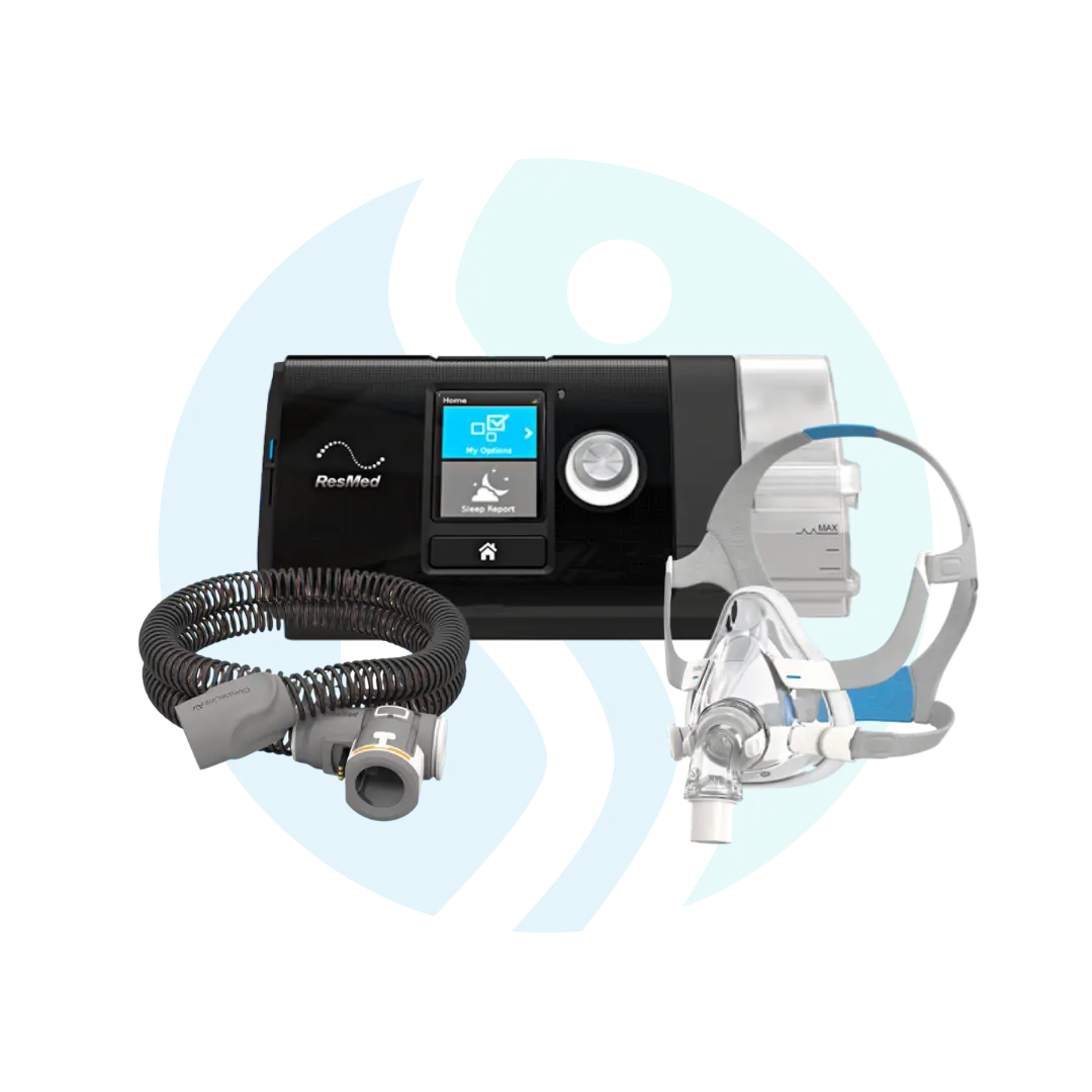 Pack CPAP AirSense 10 Auto + Mascarilla Oronasal AirFit F20 + Tubo Calefaccionado ClimateLine Air